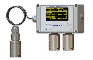 Helio 3-kanaals Gasdetector